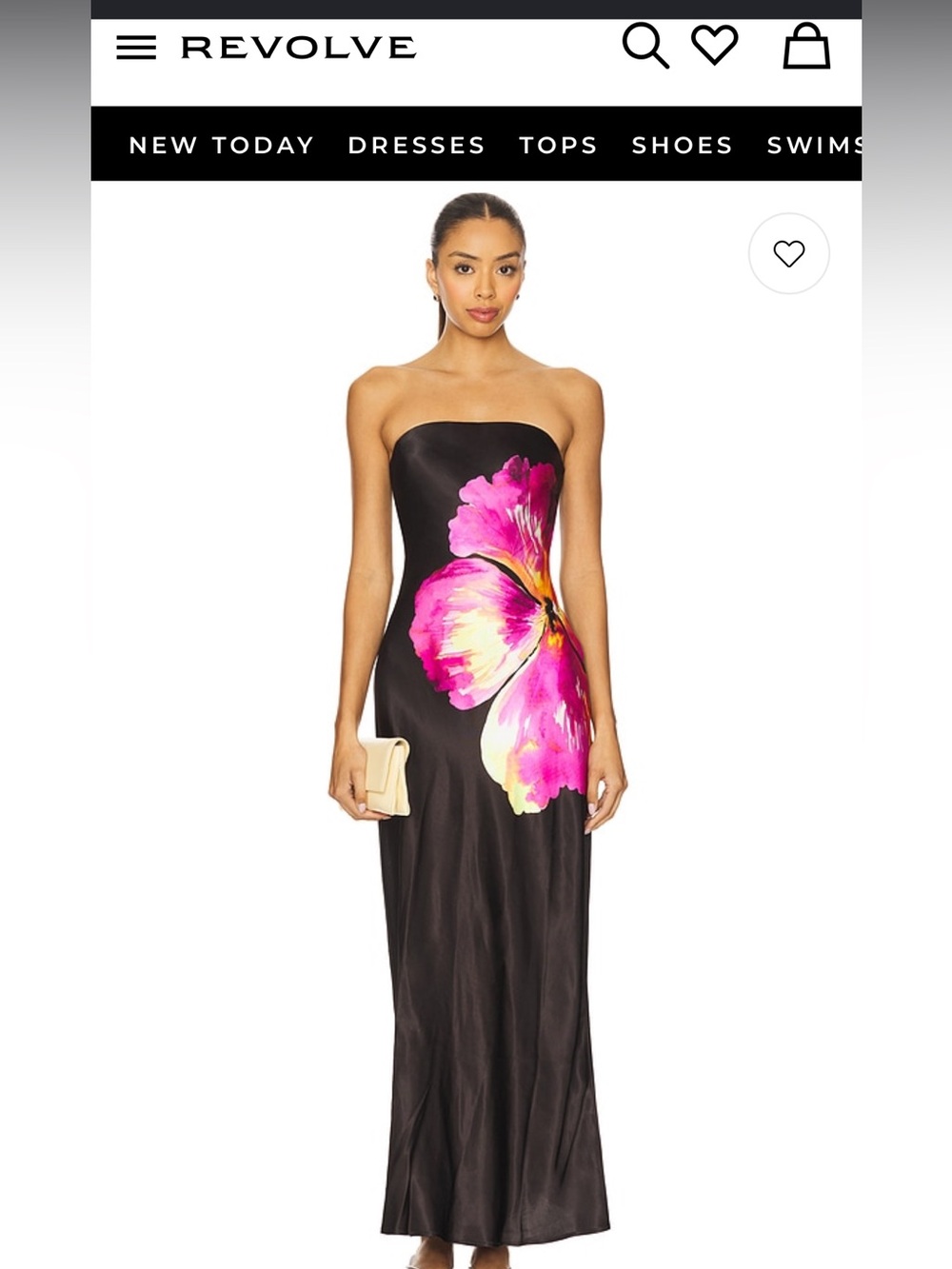 L*space Spring in Love Dress in After Midnight Hibiscus Sz S